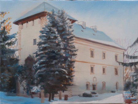 Vaja 60x80cm olaj vászon